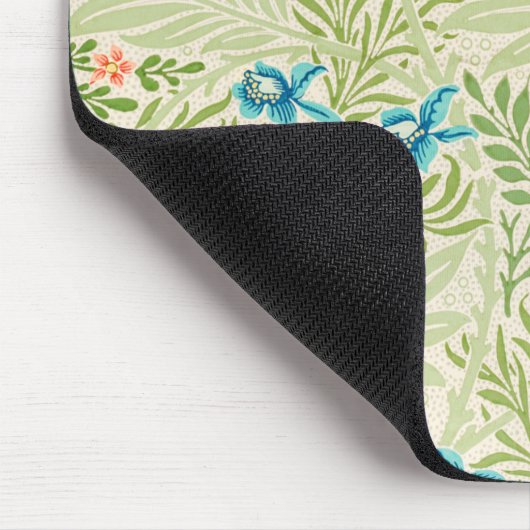 Larkspur Pattern (von William Morris) Mousepad (Ecke)