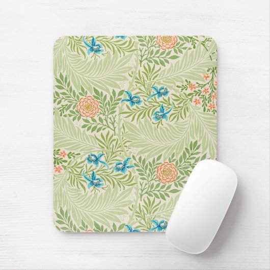 Larkspur Pattern (von William Morris) Mousepad (Mit Mouse)