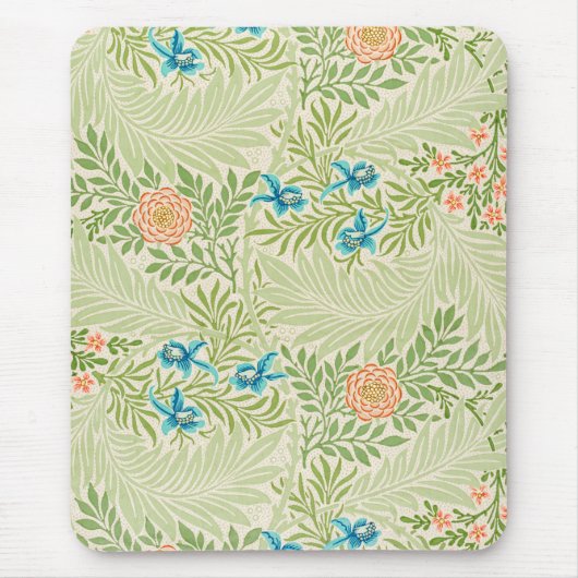 Larkspur Pattern (von William Morris) Mousepad (Vorne)