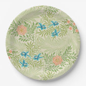 Larkspur Pattern (von William Morris) Pappteller (Vorderseite)