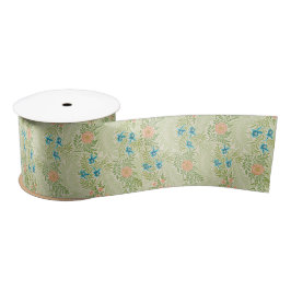 Larkspur Pattern (von William Morris) Satinband