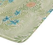 Larkspur Pattern (von William Morris) Schneidebrett (Ecke)