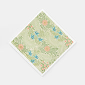 Larkspur Pattern (von William Morris) Serviette (Ecke)
