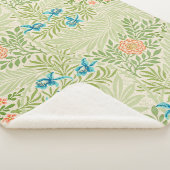 Larkspur Pattern (von William Morris) Sherpadecke (3/4)