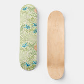 Larkspur Pattern (von William Morris) Skateboard (Vorderseite)