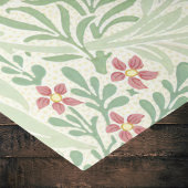 Larkspur William Morrs Green Red Lila Floral Seidenpapier