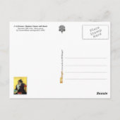 L'Arlésienne: Madame Ginoux mit Büchern Postkarte (Rückseite)