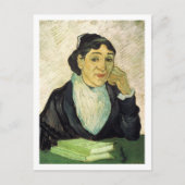 L'Arlésienne (Madame Ginoux), Vincent van Gogh Postkarte (Vorderseite)