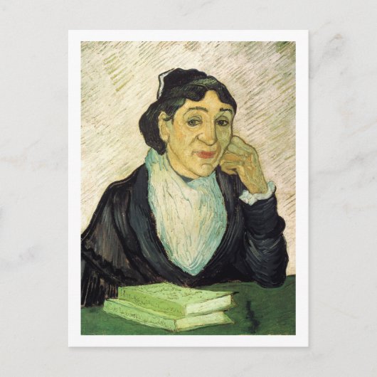 L'Arlésienne (Madame Ginoux), Vincent van Gogh Postkarte (Vorderseite)
