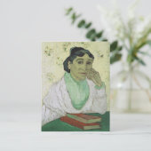 L'Arlésienne (Madame Ginoux), Vincent van Gogh Postkarte (Stehend Vorderseite)