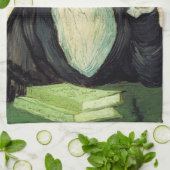 L'Arlesienne (Madame Ginoux) von Vincent van Gogh Geschirrtuch (Gefaltet)