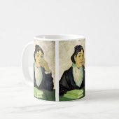 L'Arlesienne (Madame Ginoux) von Vincent van Gogh Kaffeetasse (Vorderseite Links)