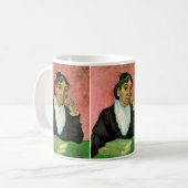 L'Arlesienne (Madame Ginoux) von Vincent van Gogh Kaffeetasse (Vorderseite Links)