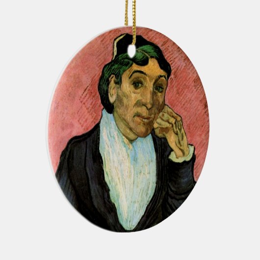 L'Arlesienne (Madame Ginoux) von Vincent van Gogh Keramikornament (Rechts)