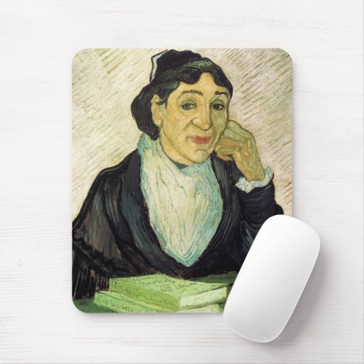 L'Arlesienne (Madame Ginoux) von Vincent van Gogh Mousepad (Mit Mouse)