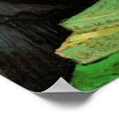 L'Arlesienne (Madame Ginoux) von Vincent van Gogh Poster (Ecke)