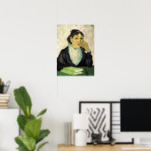 L'Arlesienne (Madame Ginoux) von Vincent van Gogh Poster (Heimbüro)