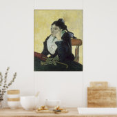 L'Arlesienne: Madame Ginoux von Vincent Van Gogh Poster (Küche)