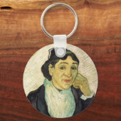 L'Arlesienne (Madame Ginoux) von Vincent van Gogh Schlüsselanhänger (Vorderseite)