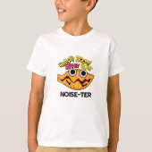 Lärm der Funny Noisy Oyster Pun T-Shirt (Vorderseite)