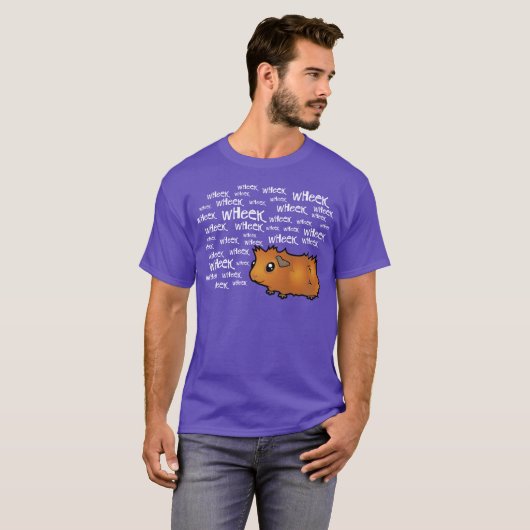 Lärm der Guinea Schweinefleisch (Schaum) T-Shirt (Vorne ganz)
