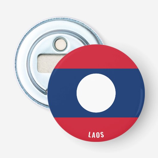 Lärm nach Laos! Splendid Patriotic Flaschenöffner (Vorderseite)