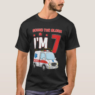 Lärm schlagen Ich bin 7 Jahre alt Geburtstagskind T-Shirt