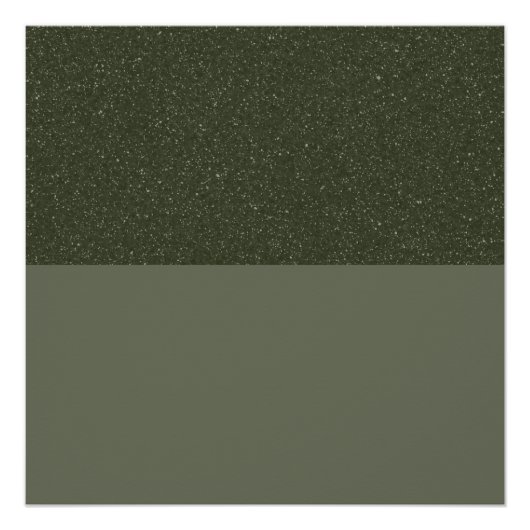 Lärm-Sky Moss Green Custom Glossy Poster (Vorderseite)