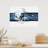 Lärm, Sound und Musik Poster (Küche)