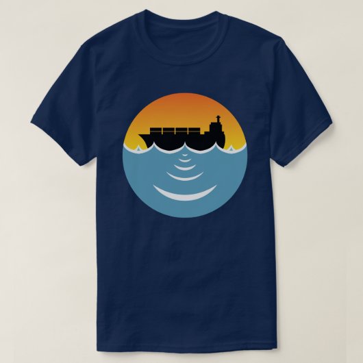 Lärmbelastung der Meere T-Shirt (Design vorne)