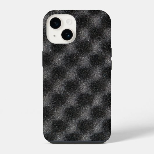 Lärmdämpfende Polyether-Platte.  iPhone Hülle (Rückseite)