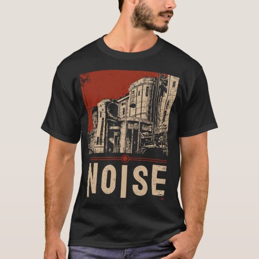 LÄRMLICHE STÄDTISCHE INDUSTRIE T-Shirt (Vorderseite)