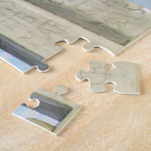 Larnaca-Löwe geflügelte Löwenstatue. Puzzle (Seite)