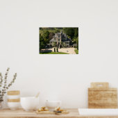 Larnach Castle, Dunedin, Neuseeland - Luft Poster (Küche)