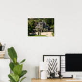 Larnach Castle, Dunedin, Neuseeland - Luft Poster (Heimbüro)