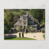 Larnach Castle, Dunedin, Neuseeland - Luft Postkarte (Vorderseite)