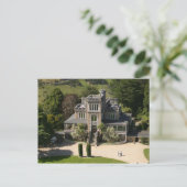 Larnach Castle, Dunedin, Neuseeland - Luft Postkarte (Stehend Vorderseite)