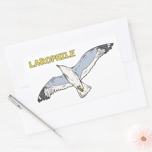 Larophil Rechteckiger Aufkleber (Umschlag)