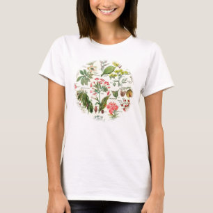 Larousse botanische Illustrationen T-Shirt