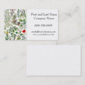 Larousse Pine Cone Forest Naturel Visitenkarte (Vorne/Hinten)