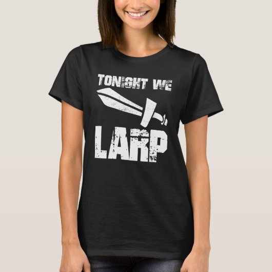 LARP Foam Sword T-Shirt (Vorderseite)