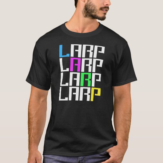 LARP - Liveaktions-Rollen-Spiel - Linkrot T-Shirt (Vorderseite)