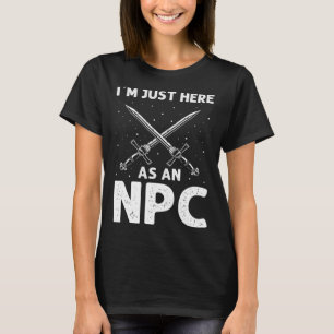 Larper-Zitat und Fantasy-Rollenspiel T-Shirt