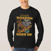 Larping Events Foam Weapon Mode On T-Shirt (Vorderseite)