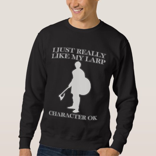 Larping Events LARP Charakter Sweatshirt (Vorderseite)