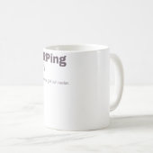 LARPing Girl - LARPing Kaffeetasse (VorderseiteRechts)