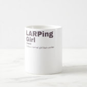 LARPing Girl - LARPing Kaffeetasse (Mittel)