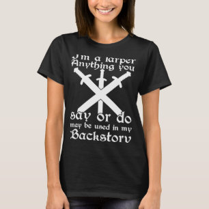 Larping ich bin ein Larper in meinem Backstory LAR T-Shirt
