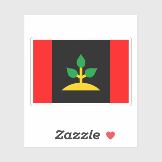 Larrakia Aufkleber (Blatt)