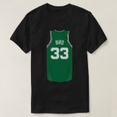 Larry Bird Jersey Cap T-Shirt (Design vorne)